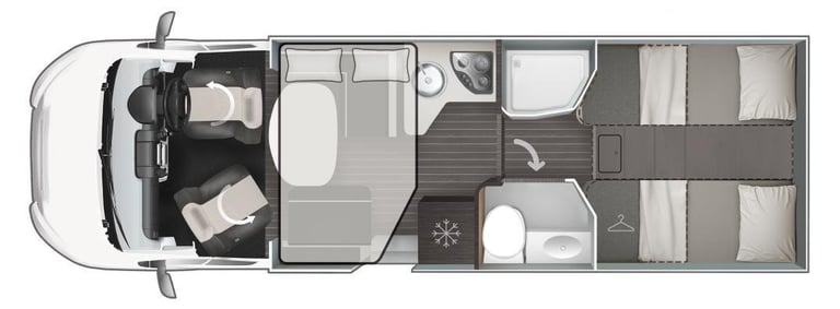 Roller Team Zefiro 685 Motorhome DIESEL MANUAL 2025