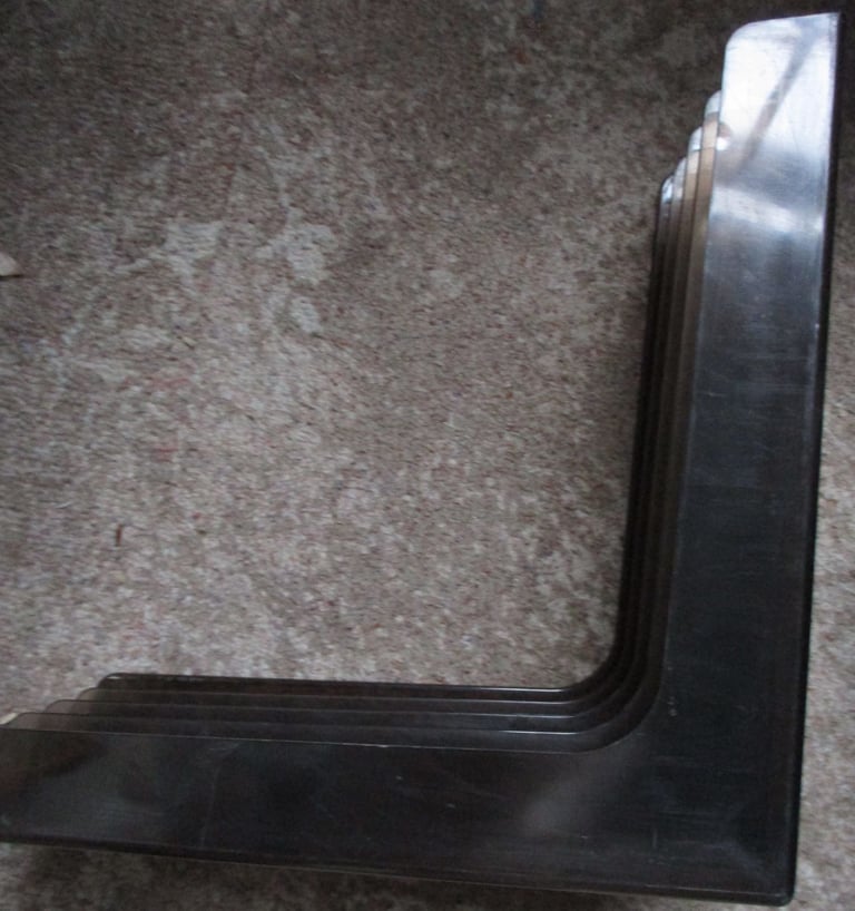 Vintage L-shaped Vinyl LP Racks