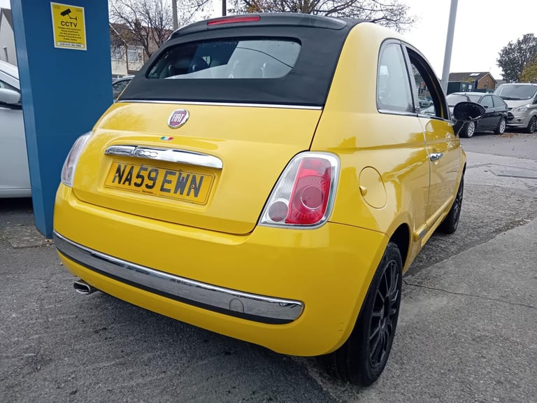 2009 Fiat 500C 1.2 Pop Euro 5 2dr CONVERTIBLE Petrol Manual