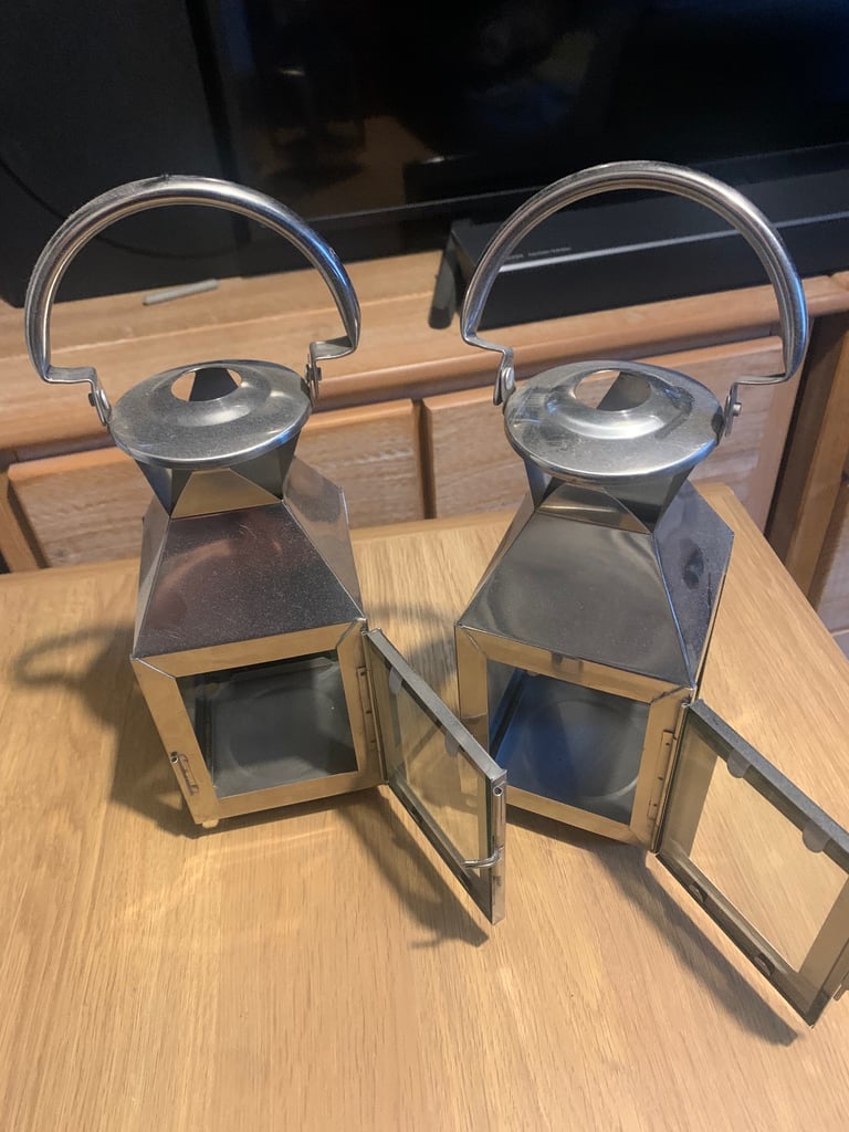 Tea light lanterns 