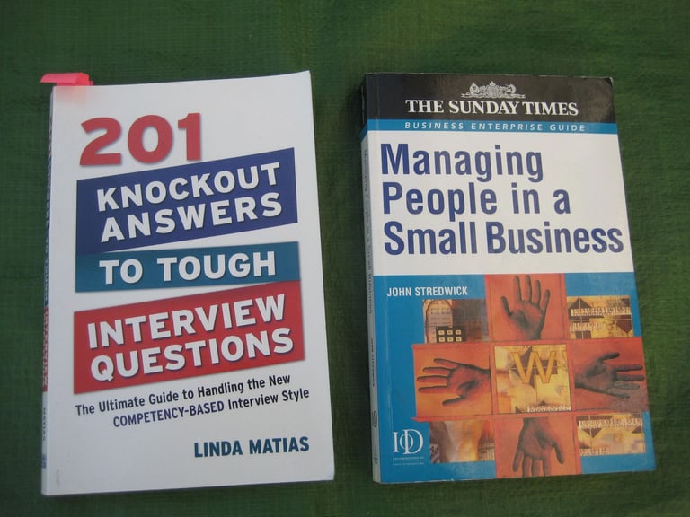 2 Complementary Books for Managers for £1.00 Each - Batch 5