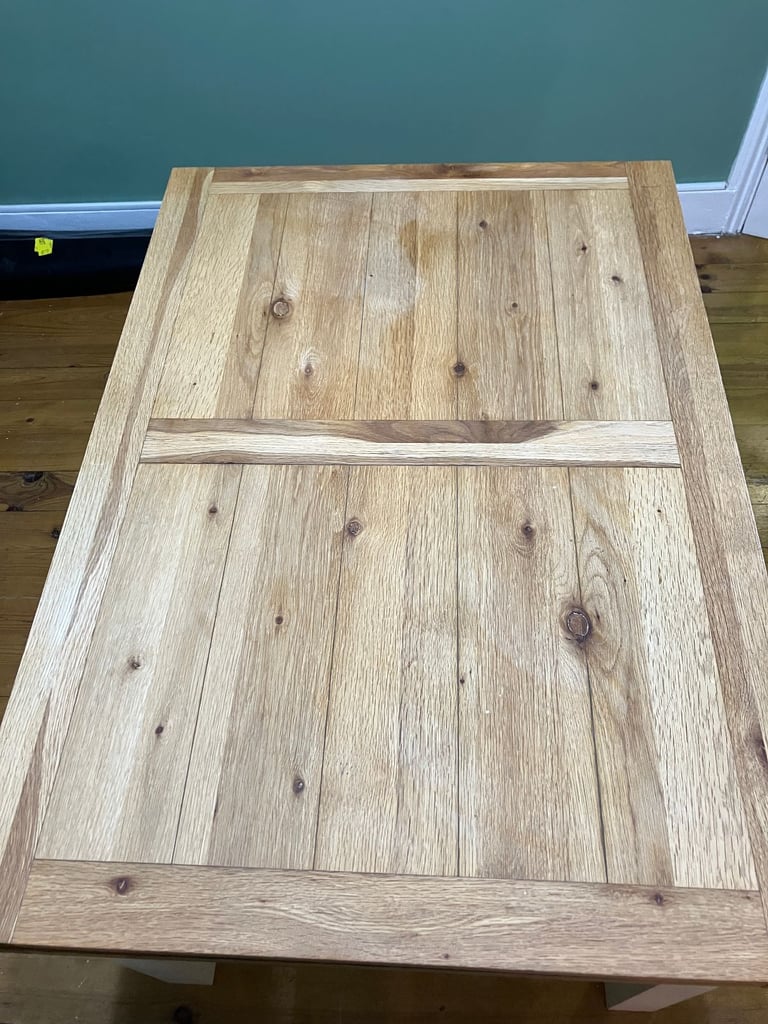 Dining Table - Solid Oak, Extendable, from Furniture Village