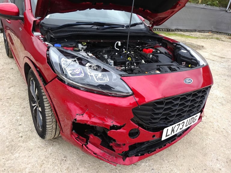 2023 73 REG FORD KUGA ST-LINE X EDITION DAMAGED REPAIRABLE SALVAGE