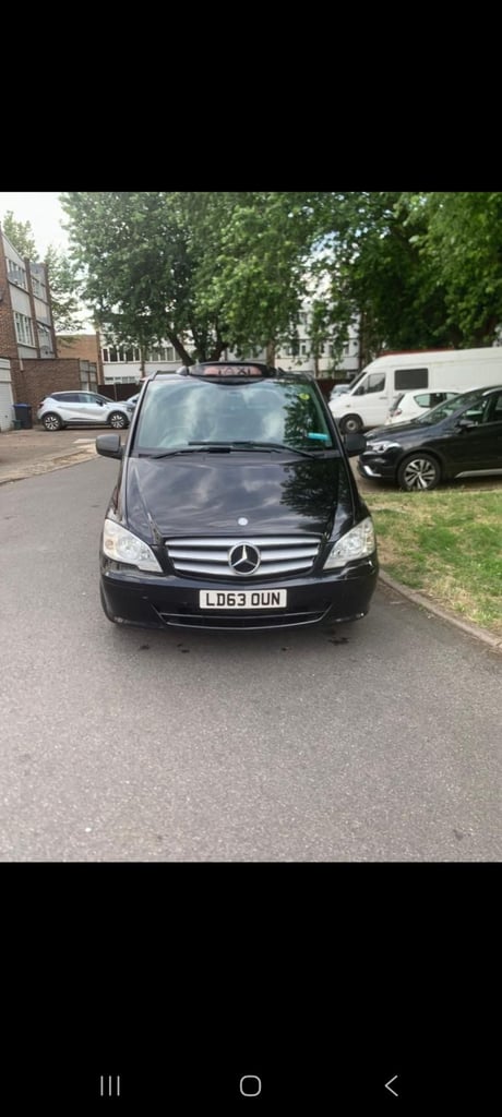 Mercedes Vito - London black taxi 
