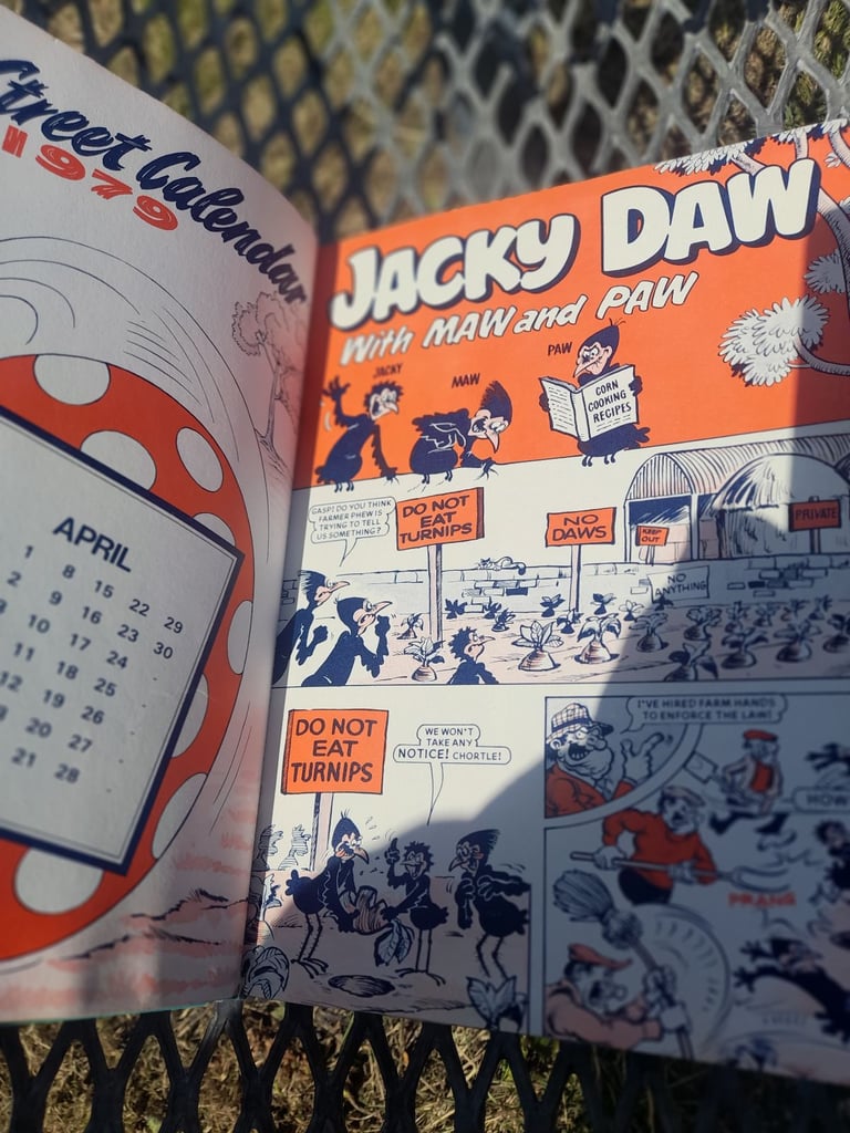 Vintage old 1979 Beano 