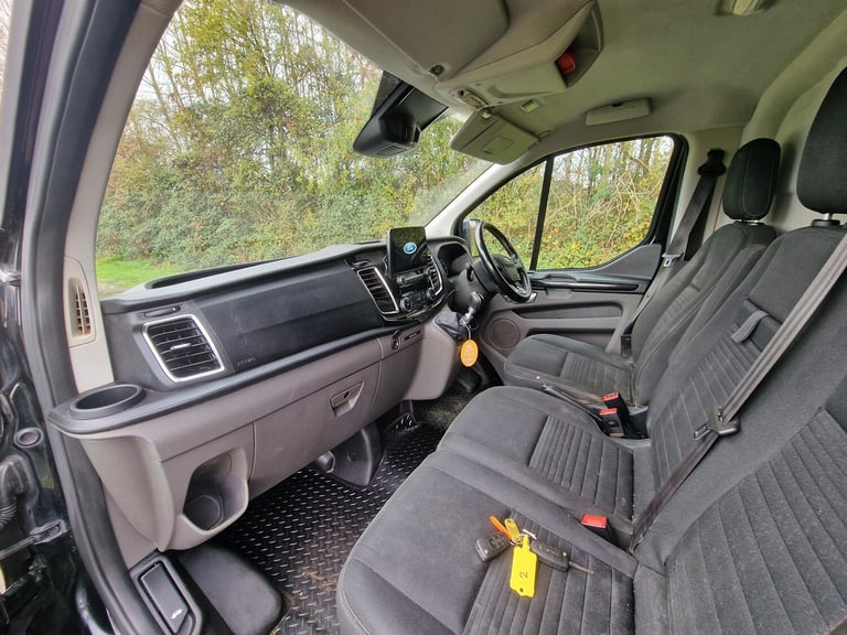 2019 Ford Transit Custom  Drives Perfect  8mMOT  Black  LTD Top Spec  Clean