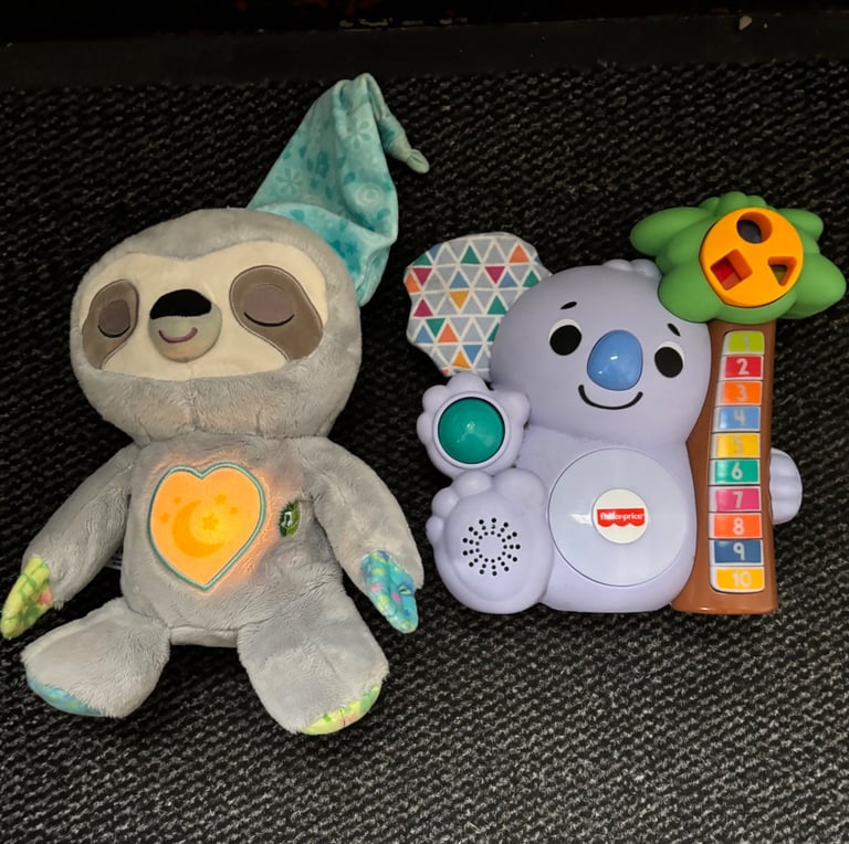 Fisher price koala v tech sloth £10 the pair 