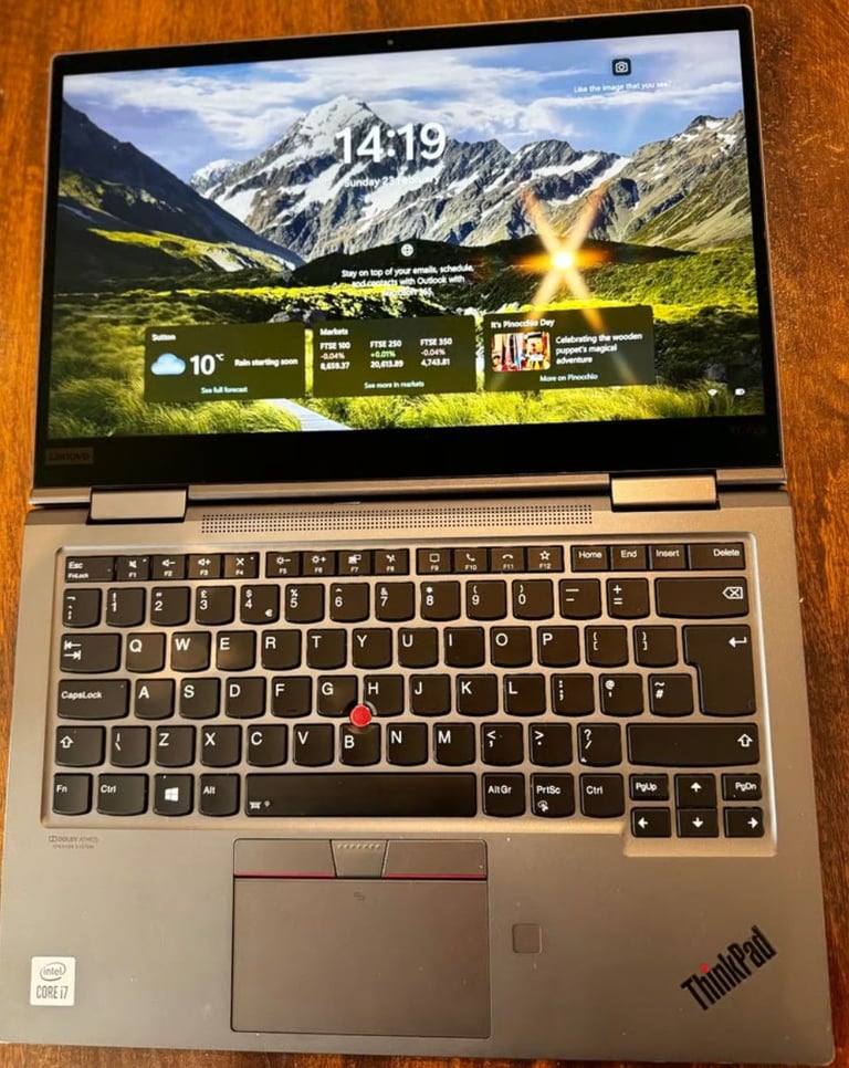 Lenovo laptop *Touch Screen* X1 Yoga 5th Gen, i7 4.9ghz, TBT3, Excel Cond, 16GB Ram, 512gb SSD