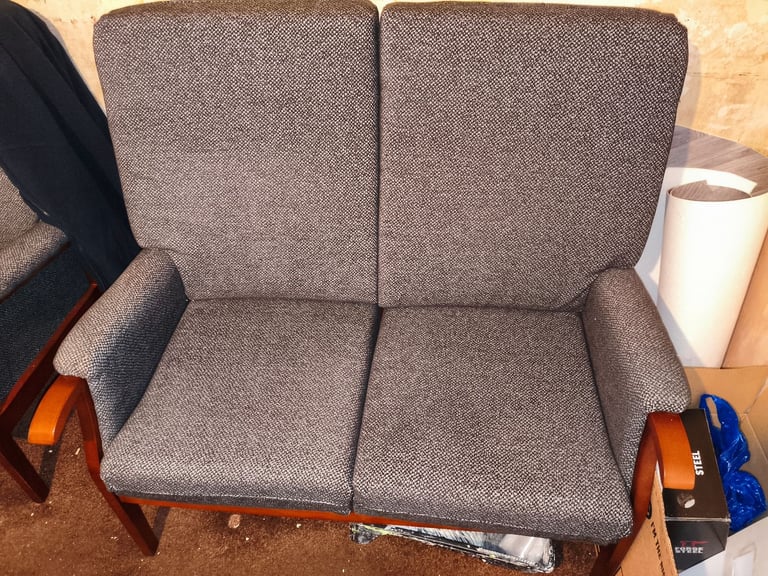 2 seater with 2 single armchairs 