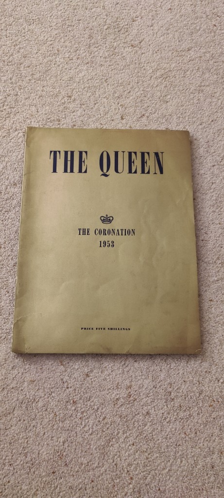 Queens Coronation souvenir publications 