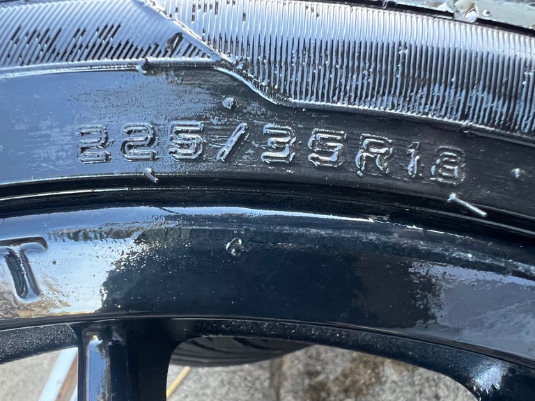 Sports Tyre and Rim 18”