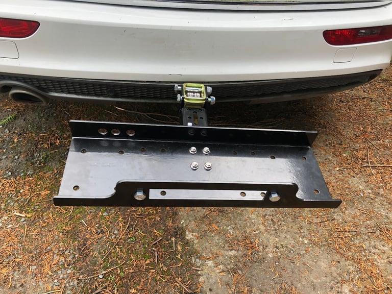 Tow bar removable rack.