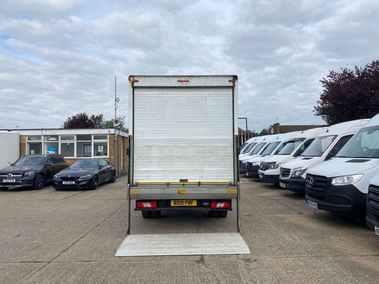 2019 19 FORD TRANSIT 2.0 TDCI T350 ECOBLUE L4 LUTON BOX BODY TWIN WHEEL RWD 130B