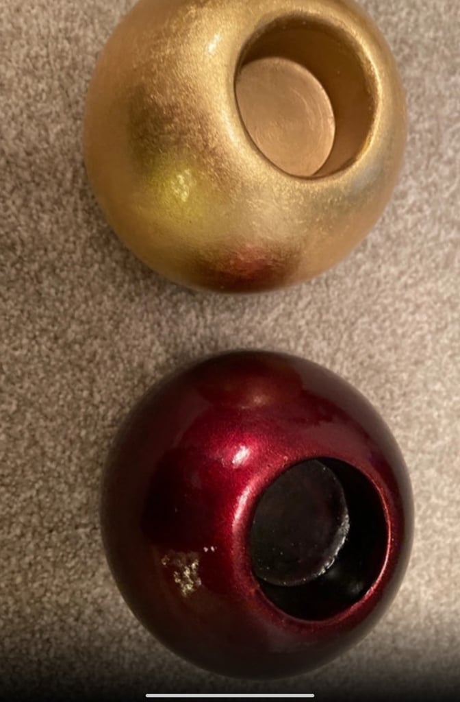 image for Round ball tea light holders