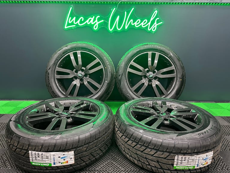 Discovery 4 / 3 HSE Powdered Technical Grey 20” Alloy Wheels - style 510 Landmark & NEW tyres!