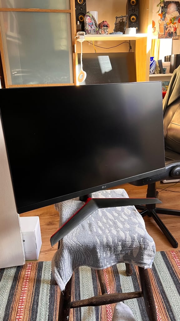 2 x LG UltraGear 27GL63T-B Gaming Monitor 27-inch FHD 1920x1080 144Hz Ims