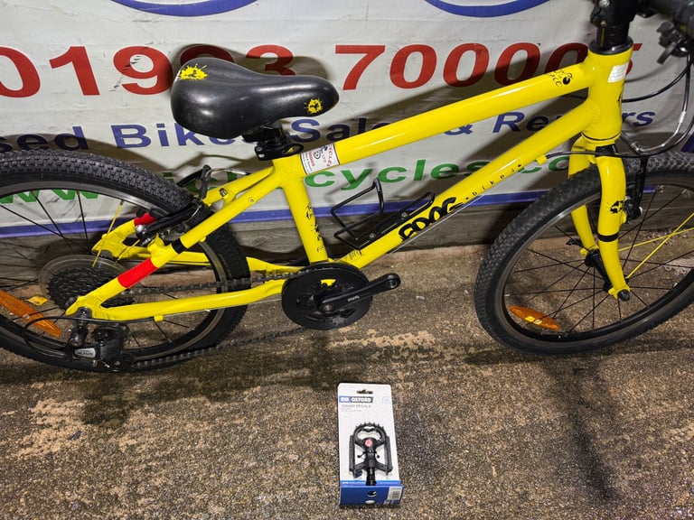 Frog 55 20” Wheel Kids Bike. Yellow No3. £200 (£400 new). Excellent condition!
