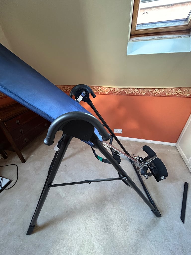 FREE Teeter Hang ups Inversion exercise trainer bench with full backrest