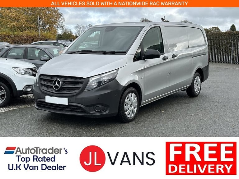 2019 Mercedes-Benz Vito 110 CDI Pure L2 Euro 6 AC Panel Van Diesel Manual