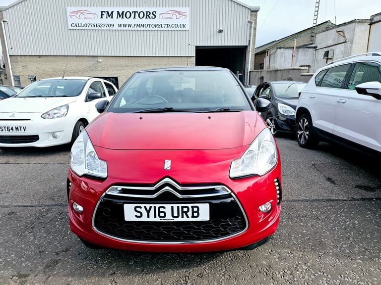 2016 DS Automobiles DS 3 1.2 PureTech DSign 3dr HATCHBACK Petrol Manual