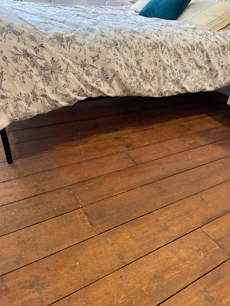 Black Metal Double Bed