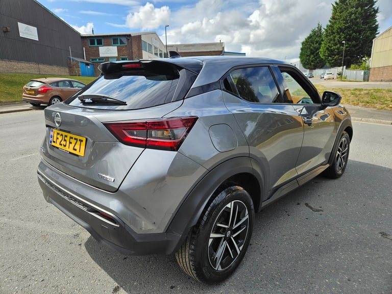 2025 25 NISSAN JUKE 1.6 Hybrid N-Connecta 5dr Auto Grey Damaged Salvage