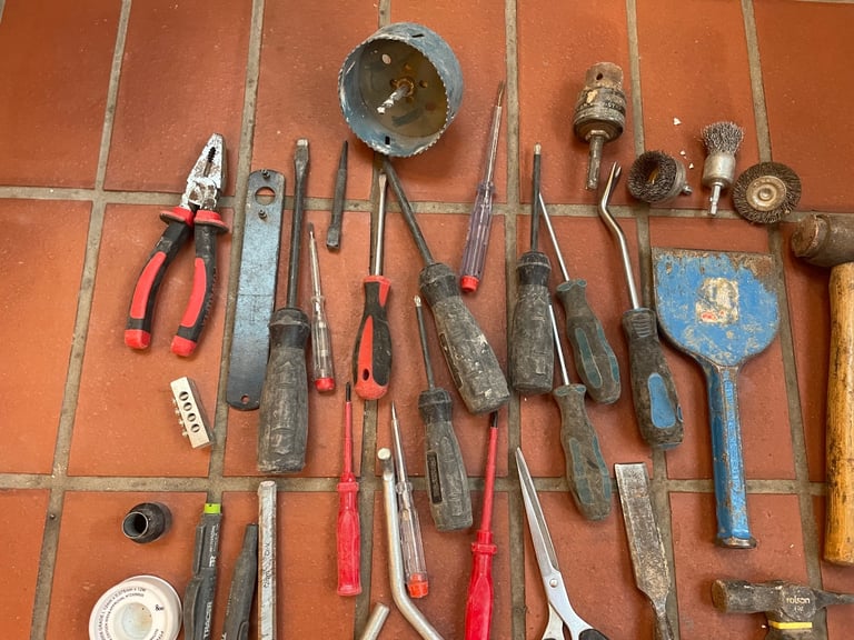 Bundle of builders tools 