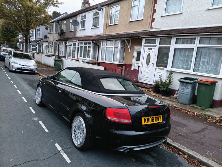 Audi A4 S-line 2.0 tfsi manual cabriolet 2008