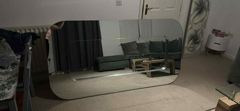 image for Full length frameless mirror