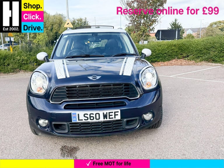2010 MINI Countryman 1.6 Cooper S SUV 5dr Petrol Manual ALL4 Euro 5 (s/s) (184 ps) HATCHBACK Petr...