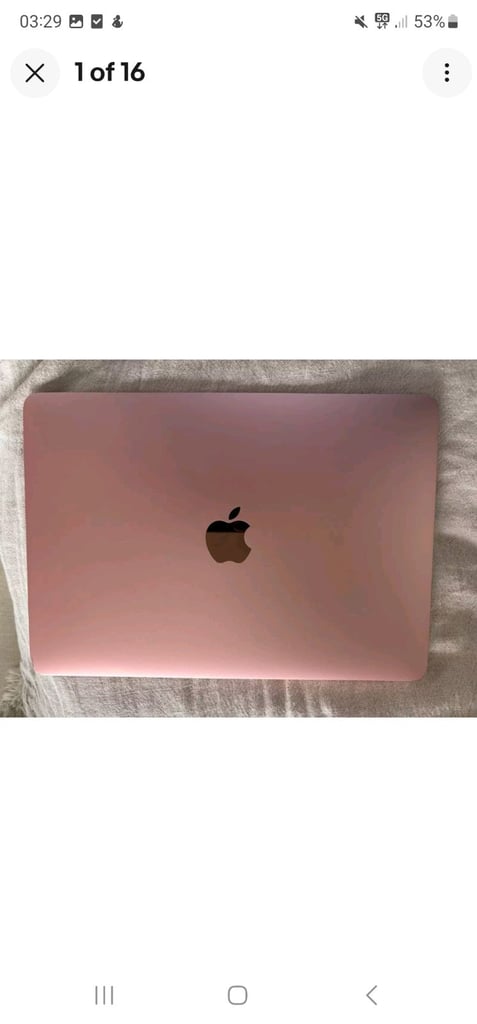 Apple MacBook Air 13.3-inch. Rose gold color 