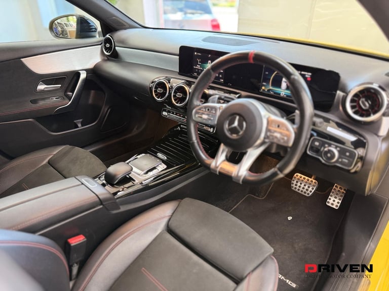 STUNNING! MERCEDES BENZ A35 2.0 AMG 4MATIC+ AERO KIT + SUN YELLOW +FREE DELIVERY