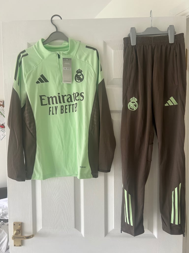 image for Boys Real Madrid Tracksuit Age 10-11