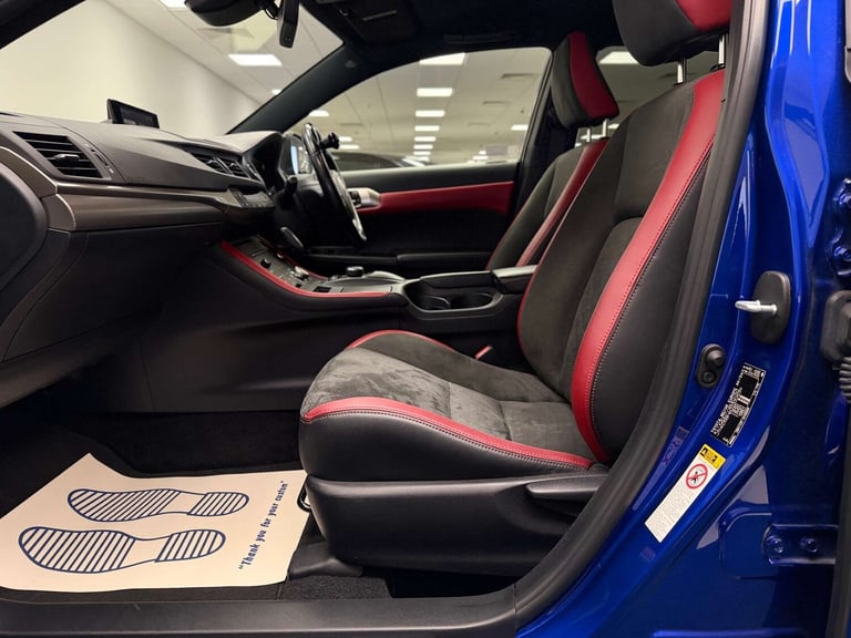 2018 Lexus CT 200h 1.8 F-Sport 5dr CVT HATCHBACK PETROL/ELECTRIC Automatic