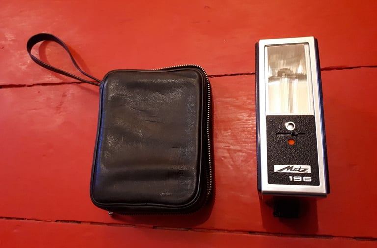 image for Classic Metz Mecablitz 196 L25C Telecomputer Flash