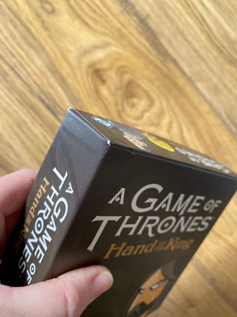 A GAME OF THRONES : HAND OF THE KING CARD GAME (2016), Fantasy Flight Games, OPENED NEVER PLAYED