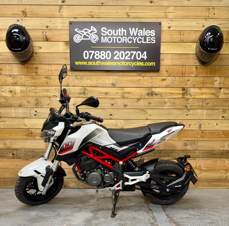 Benelli Tornado TNT 125 / 2021 model / just 3 owners / 4768 miles
