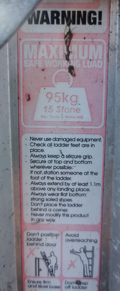 Aluminium 3 way ladder