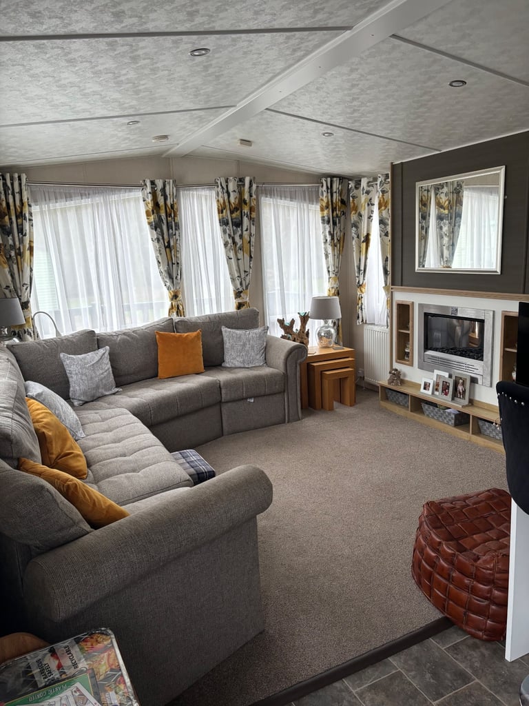 Static caravan on Stratheck holiday park 