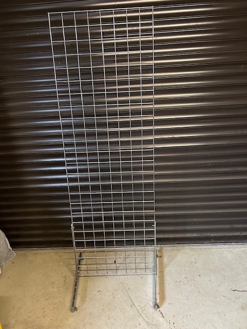 image for Display Panel with 28 Eurohooks