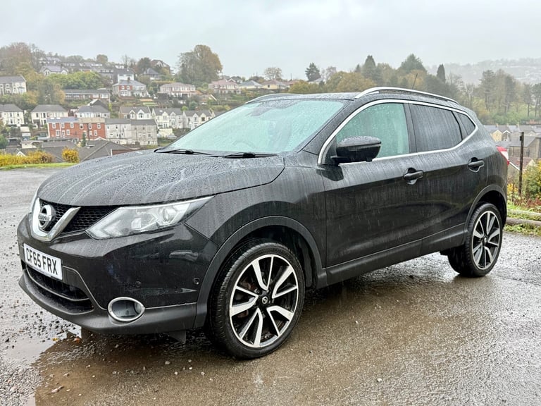 2016 NISSAN QASHQAI 1.5 DCI TEKNA 5DR BLACK PAN-ROOF HEATED LEATHER DIESEL