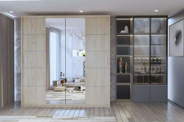 ⭐Mega Sale On 👉 Brilliant Quality 2 & 3 Sliding Door Wardrobe Available With Home Delivery⭐⭐