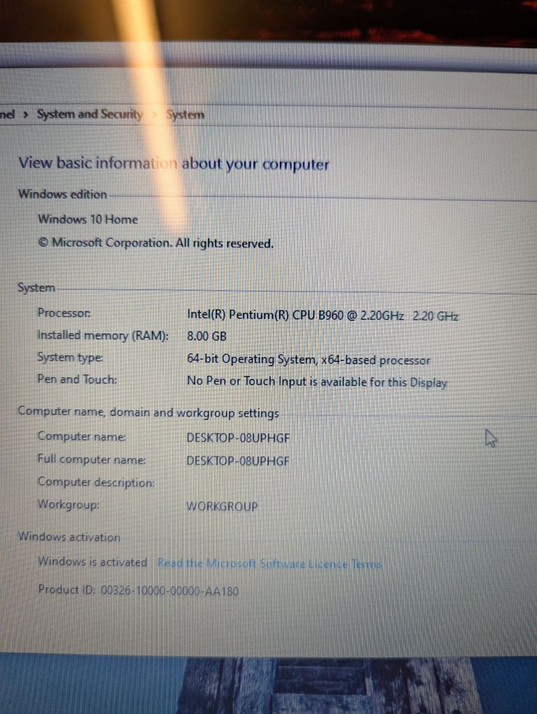 HP G7 8GB 1TB Cheap laptop 17 inch ideal for home or kids use.