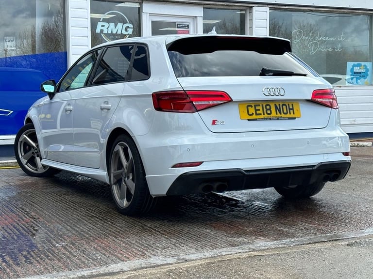 2018 Audi S3 2.0 TFSI Black Edition Sportback 5dr Petrol S Tronic quattro Euro 6 (s/s) ( Hatchbac...