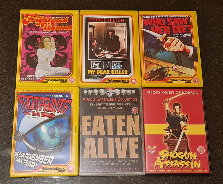 Dvd Vipco Shameless collection bundle lot