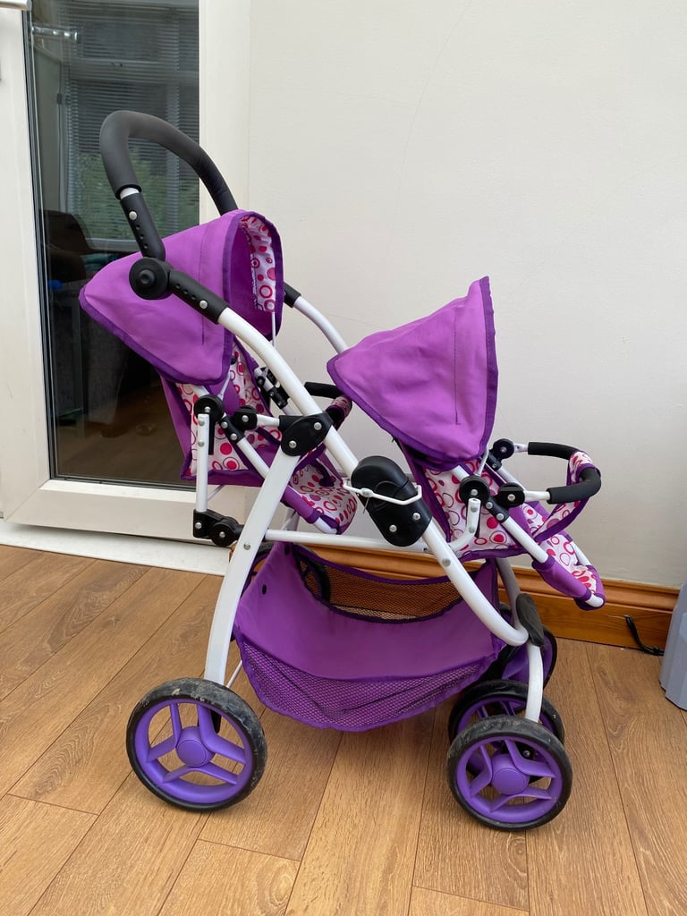 image for Double pushchair for dolls