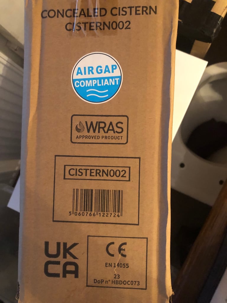 concealed cistern pack 