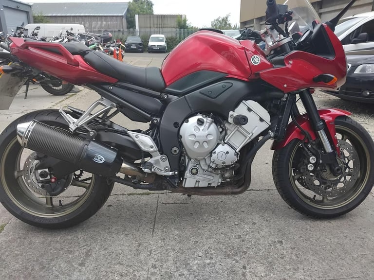 image for 2008 08 YAMAHA FZ1 FAZER ABS 1000 FZ1S RED NEW MOT HPI CLEAR FZS1000 TOURER