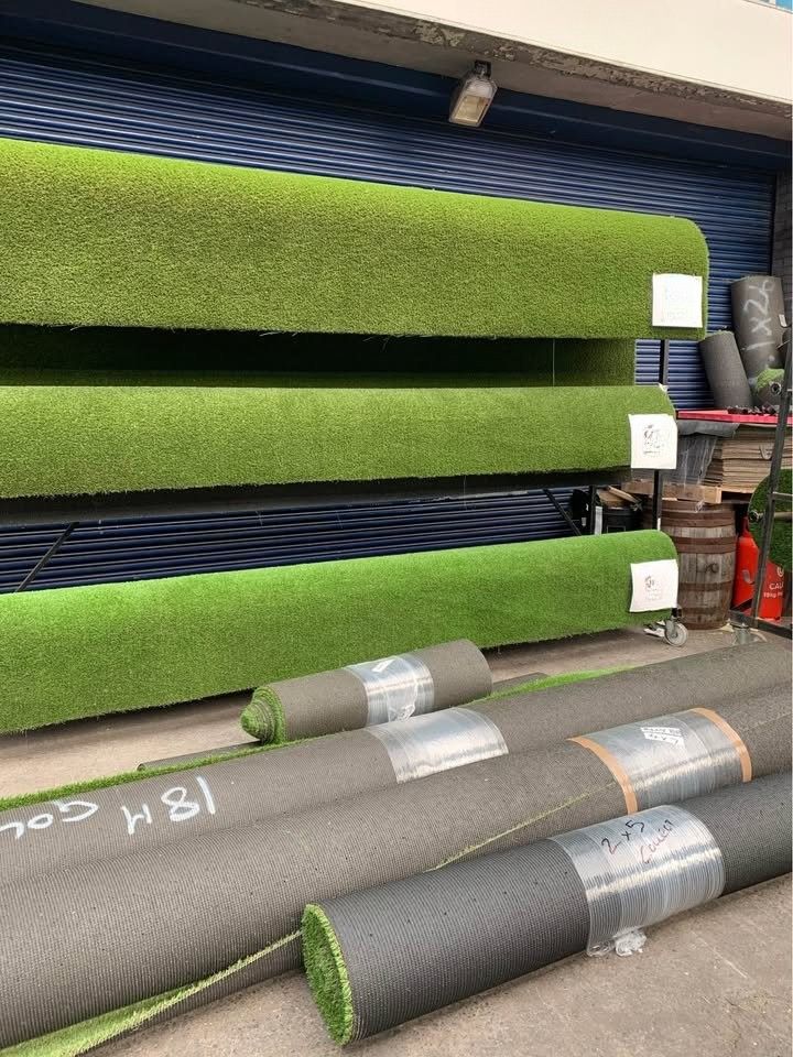 image for Artificial Grass Rolls with Natural Grass Look | 30mm Budget Grass