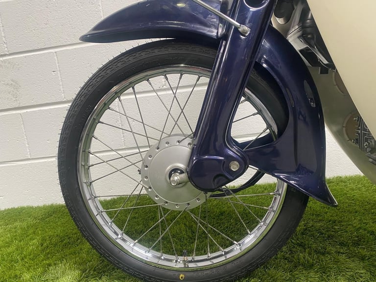 2007 JDM Honda C50 DX CDi in purply-blue